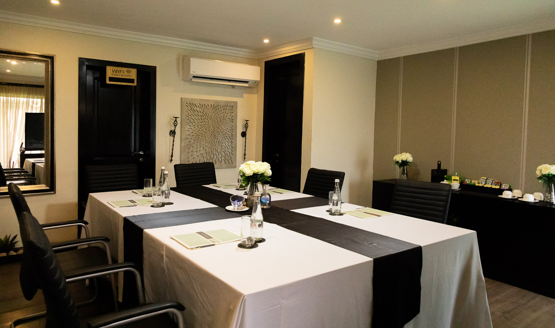 Professional Boardroom in Accra with Modern Meeting Facilities