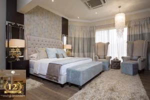 Extraordinary luxury bedroom, featuring opulent decor and premium furnishings for an unparalleled stay.