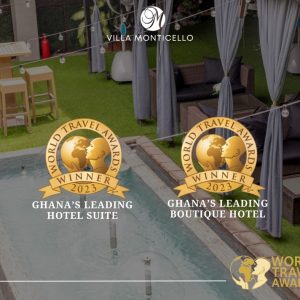 Award image showcasing Villa Monti Cello's accolades and recognition in the hospitality industry.