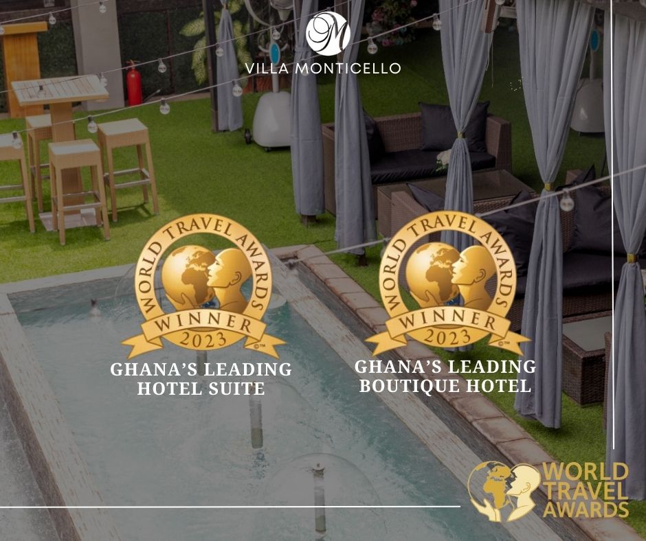 Award image showcasing Villa Monti Cello's accolades and recognition in the hospitality industry.