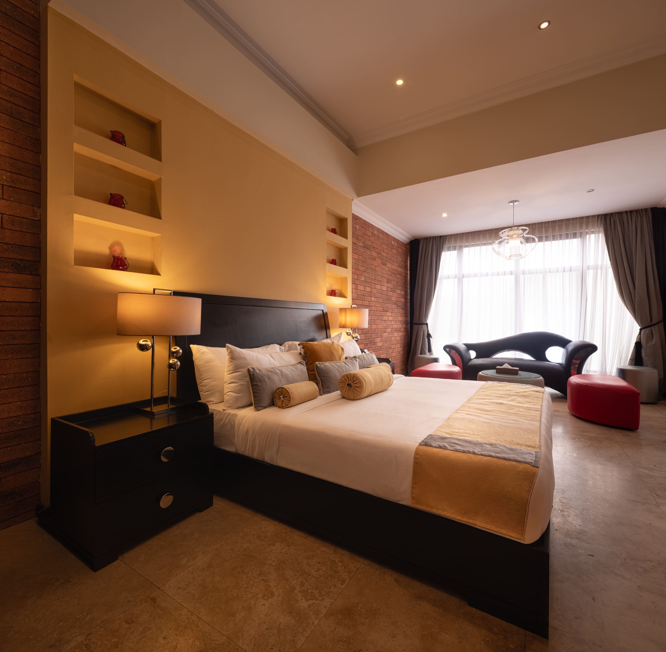 boutique hotel Accra rooms Presidential Suite Villa Monticello