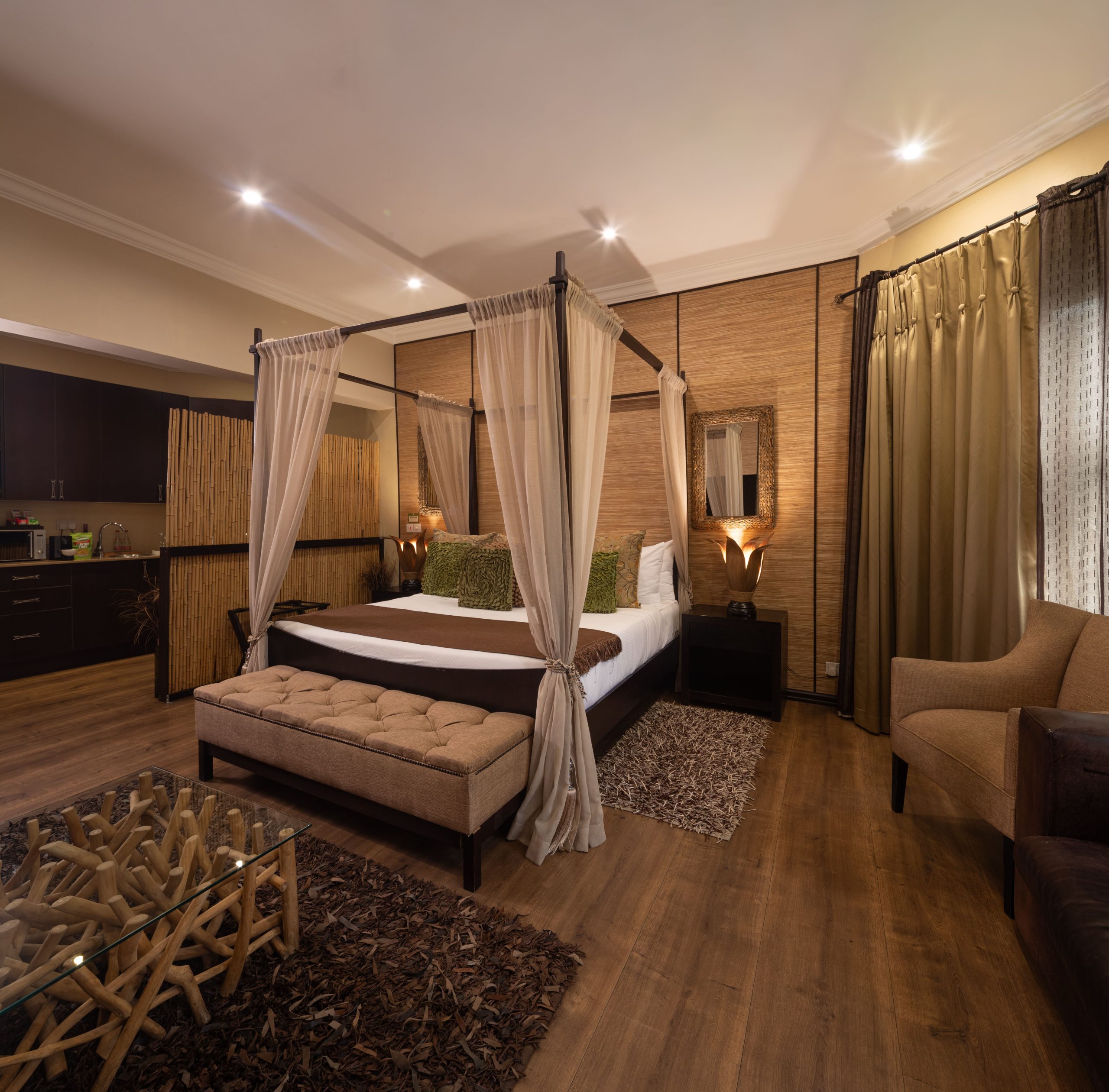 Villa Monticello Accra luxury suite interior