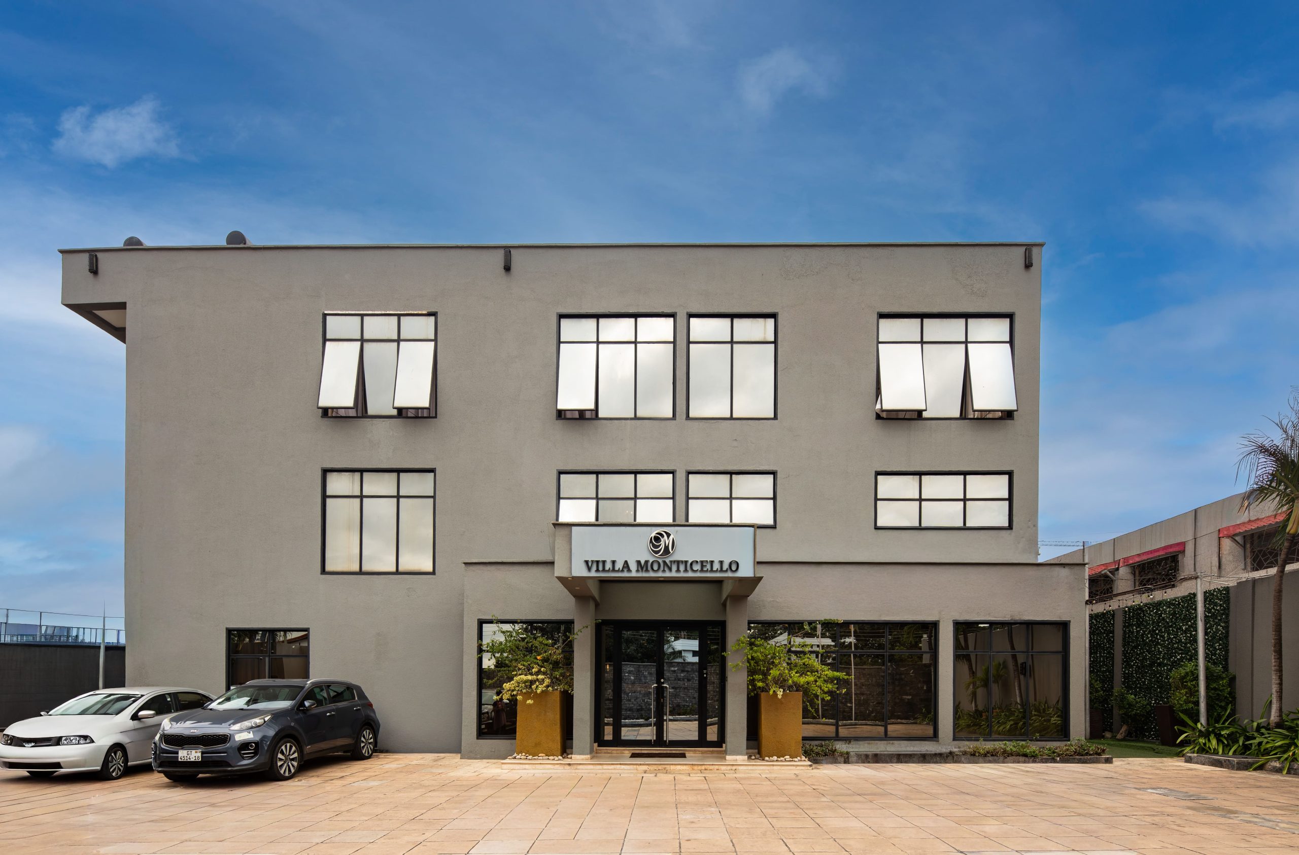 boutique hotel Accra Ghana Villa Monticello Airport Residential Area exterior